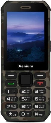 Мобильный телефон XENIUM X300 зеленый моноблок 2Sim 2.8" 240x320 Nucleus 0.3Mpix GSM900/1800 MP3 FM microSD max32Gb Мобильный телефон XENIUM X300 зеленый моноблок 2Sim 2.8" 240x320 Nucleus 0.3Mpix GSM900/1800 MP3 FM microSD max32Gb