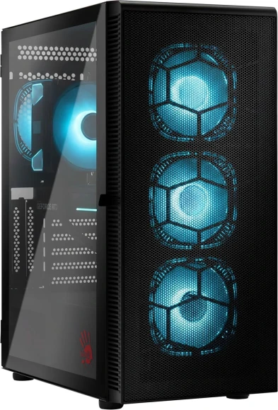 ПК Bloody BD-PC CB76T2 TWR i5 14400F (2.5) 32Gb SSD1Tb RTX5060 8Gb Windows 11 Home 64 2.5xGbitEth 650W черный (RUS) (2141962)