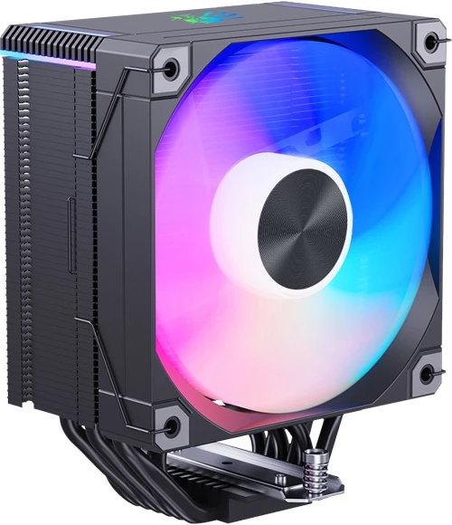 Устройство охлаждения(кулер) Bloody AC-12 ARGB Soc-AM5/AM4/1200/1700/1851 черный 4-pin 14-26dB Al+Cu 230W 582gr Ret (AC-12-ARGB230-BK)