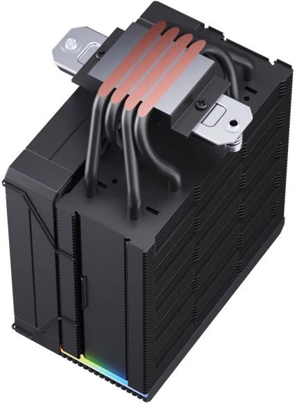 Устройство охлаждения(кулер) Bloody AC-12 ARGB Soc-AM5/AM4/1200/1700/1851 черный 4-pin 14-26dB Al+Cu 230W 582gr Ret (AC-12-ARGB230-BK)