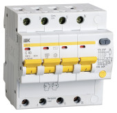 Выключатель автом. дифф. тока IEK MAD10-4-040-C-030 АД14 40A тип C 4.5kA 30мА AC 4П 400В 5мод белый (упак.:1шт) Выключатель автом. дифф. тока IEK MAD10-4-040-C-030 АД14 40A тип C 4.5kA 30мА AC 4П 400В 5мод белый (упак.:1шт)