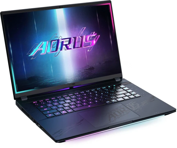 Ноутбук Gigabyte AORUS MASTER 16 AM6H Core Ultra 9 275HX 32Gb SSD1Tb NVIDIA GeForce RTX5080 16Gb 16" OLED QHD+ (2560x1600) Windows 11 Pro black WiFi BT Cam (BYHC5KZE64SP) Ноутбук Gigabyte AORUS MASTER 16 AM6H Core Ultra 9 275HX 32Gb SSD1Tb NVIDIA GeForce RTX5080 16Gb 16" OLED QHD+ (2560x1600) Windows 11 Pro black WiFi BT Cam (BYHC5KZE64SP)