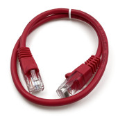 Патч-корд Buro UTP-5E-0.5M-R UTP 4 пары cat.5E CCA molded 0.5м красный RJ-45 (m)-RJ-45 (m) Патч-корд Buro UTP-5E-0.5M-R UTP 4 пары cat.5E CCA molded 0.5м красный RJ-45 (m)-RJ-45 (m)