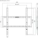 Кронштейн для телевизора Ultramounts UM822 черный 32"-75" макс.45кг настенный фиксированный Кронштейн для телевизора Ultramounts UM822 черный 32"-75" макс.45кг настенный фиксированный