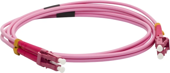 Патч-корд Lanmaster LAN-2LC-2LC/OM4-2.0 2x50/125 OM4 LC дуплекс-LC дуплекс 2м LSZH розовый Патч-корд Lanmaster LAN-2LC-2LC/OM4-2.0 2x50/125 OM4 LC дуплекс-LC дуплекс 2м LSZH розовый