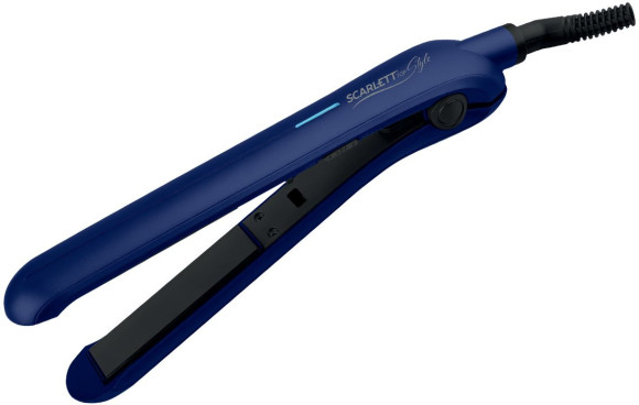Выпрямитель Scarlett SC-HS60600 30Вт синий/черный макс.темп.:220С покрытие:керамическое (HS60600)