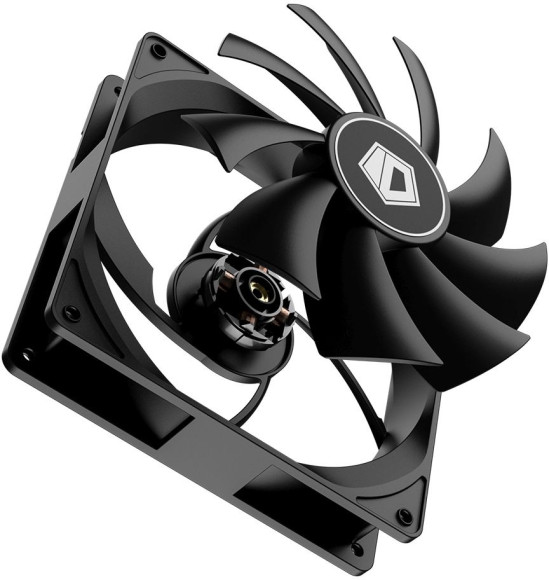 Вентилятор для корпуса ID-Cooling FL-12025K 120х120x25 черный 3-pin 21дБ Ret