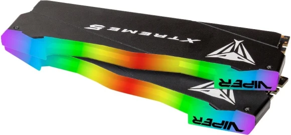 Память DDR5 2x16Gb 7600MHz Patriot PVXR532G76C36K Viper XTREME RGB RTL Gaming PC5-60800 CL36 DIMM 288-pin 1.45В с радиатором Ret Память DDR5 2x16Gb 7600MHz Patriot PVXR532G76C36K Viper XTREME RGB RTL Gaming PC5-60800 CL36 DIMM 288-pin 1.45В с радиатором Ret