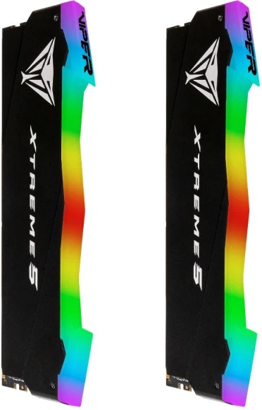 Память DDR5 2x16Gb 7600MHz Patriot PVXR532G76C36K Viper XTREME RGB RTL Gaming PC5-60800 CL36 DIMM 288-pin 1.45В с радиатором Ret Память DDR5 2x16Gb 7600MHz Patriot PVXR532G76C36K Viper XTREME RGB RTL Gaming PC5-60800 CL36 DIMM 288-pin 1.45В с радиатором Ret