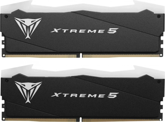 Память DDR5 2x16Gb 7600MHz Patriot PVXR532G76C36K Viper XTREME RGB RTL Gaming PC5-60800 CL36 DIMM 288-pin 1.45В с радиатором Ret Память DDR5 2x16Gb 7600MHz Patriot PVXR532G76C36K Viper XTREME RGB RTL Gaming PC5-60800 CL36 DIMM 288-pin 1.45В с радиатором Ret