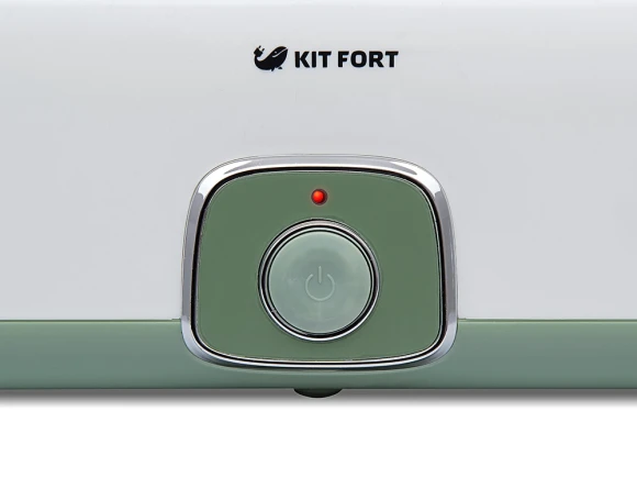 Йогуртница Kitfort KT-2006 20Вт 4б. 180мл белый/зеленый