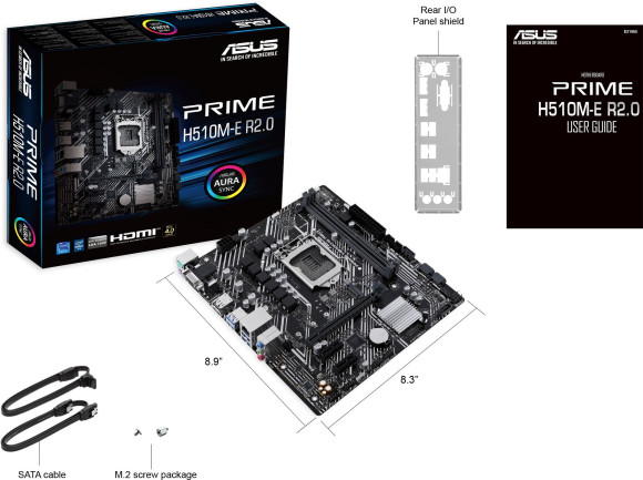 Материнская плата Asus PRIME H510M-E R2.0 Soc-1200 Intel H470 2xDDR4 mATX AC`97 8ch(7.1) GbLAN+VGA+HDMI+DP Материнская плата Asus PRIME H510M-E R2.0 Soc-1200 Intel H470 2xDDR4 mATX AC`97 8ch(7.1) GbLAN+VGA+HDMI+DP