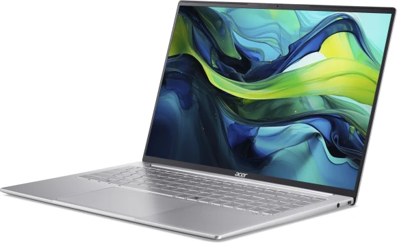 Ноутбук Acer SFL16-51M-785G Core Ultra 7 155U 16Gb SSD1Tb Intel Graphics 16" IPS WUXGA (1920x1200) без ОС silver WiFi BT Cam 4810mAh (NX.D3VCD.002)