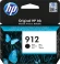 Картридж струйный HP 912 3YL80AE черный (300стр.) для HP DJ IA OfficeJet 801x/802x