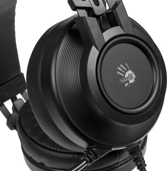 Наушники с микрофоном A4Tech Bloody G525 черный 2м мониторные оголовье (G525 BLACK) Наушники с микрофоном A4Tech Bloody G525 черный 2м мониторные оголовье (G525 BLACK)