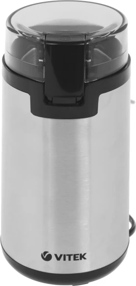 Кофемолка Vitek VT-8370 300Вт сист.помол.:ротац.нож вместим.:80гр стальной Кофемолка Vitek VT-8370 300Вт сист.помол.:ротац.нож вместим.:80гр стальной