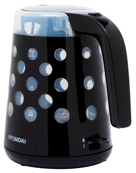 Чайник электрический Hyundai HYK-G2012 1.7л. 2000Вт черный/прозрачный корпус: пластик Чайник электрический Hyundai HYK-G2012 1.7л. 2000Вт черный/прозрачный корпус: пластик