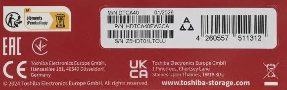 Жесткий диск Toshiba USB3.0 4TB HDTCA40EW3CA Canvio Advance 2.5" светло-бежевый