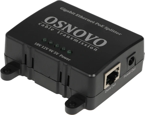 Сплиттер PoE Osnovo PoE Splitter/G2 Сплиттер PoE Osnovo PoE Splitter/G2