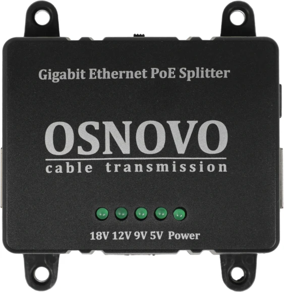Сплиттер PoE Osnovo PoE Splitter/G2 Сплиттер PoE Osnovo PoE Splitter/G2