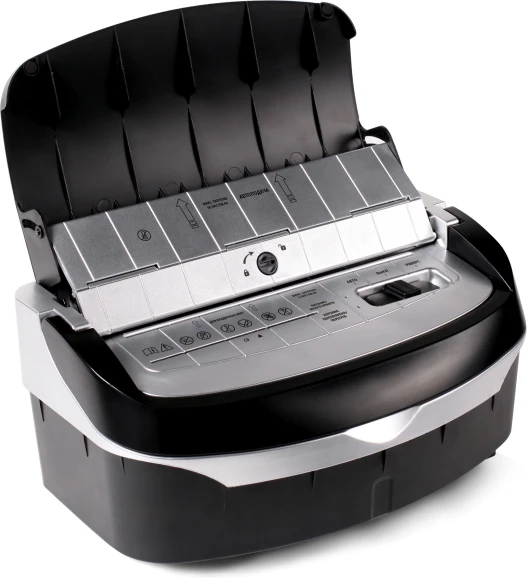 Шредер Buro Home BU-S700AF черный с автоподачей (секр.P-4) фрагменты 50лист. 14лтр. пл.карты Шредер Buro Home BU-S700AF черный с автоподачей (секр.P-4) фрагменты 50лист. 14лтр. пл.карты