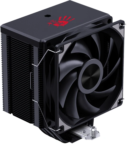 Устройство охлаждения(кулер) Bloody AC-13 Soc-AM5/AM4/1200/1700/1851 черный 4-pin 14-26dB Al+Cu 250W 651gr Ret (AC-13-250-BK)