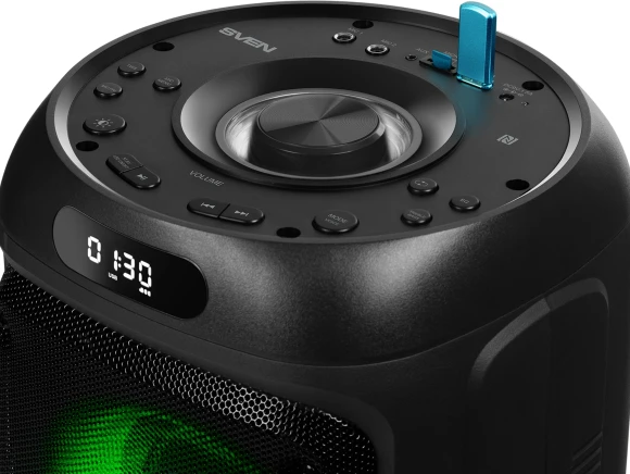 Колонка порт. Sven AC PS-770 черный 100W 1.0 BT/3.5Jack 10м 4400mAh (АС PS-770) Колонка порт. Sven AC PS-770 черный 100W 1.0 BT/3.5Jack 10м 4400mAh (АС PS-770)