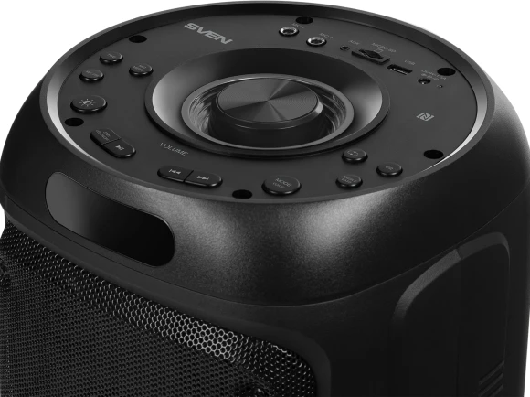 Колонка порт. Sven AC PS-770 черный 100W 1.0 BT/3.5Jack 10м 4400mAh (АС PS-770) Колонка порт. Sven AC PS-770 черный 100W 1.0 BT/3.5Jack 10м 4400mAh (АС PS-770)