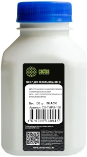 Тонер Cactus CS-THPU-150 черный флакон 150гр. для принтера HP Universal Q2612A/Q5949A/CE505A/7115/Q6511/7516/Q4092 Тонер Cactus CS-THPU-150 черный флакон 150гр. для принтера HP Universal Q2612A/Q5949A/CE505A/7115/Q6511/7516/Q4092