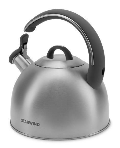 Чайник металлический Starwind Chef Family 2.8л. серебристый (SW-CH1106) Чайник металлический Starwind Chef Family 2.8л. серебристый (SW-CH1106)