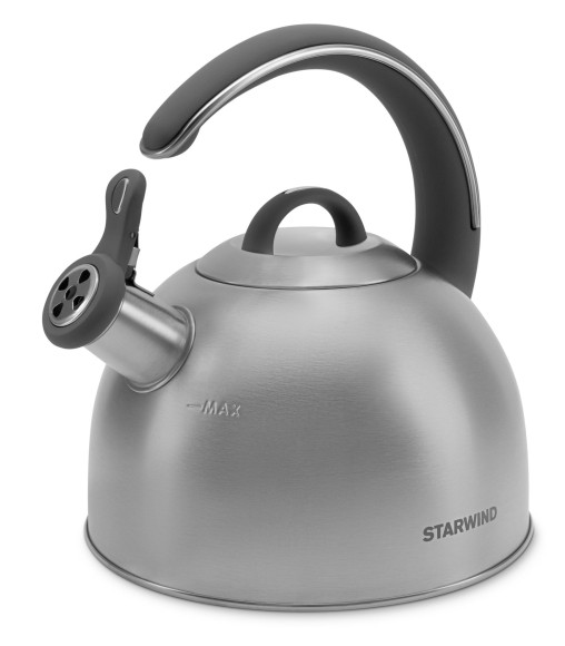Чайник металлический Starwind Chef Family 2.8л. серебристый (SW-CH1106) Чайник металлический Starwind Chef Family 2.8л. серебристый (SW-CH1106)