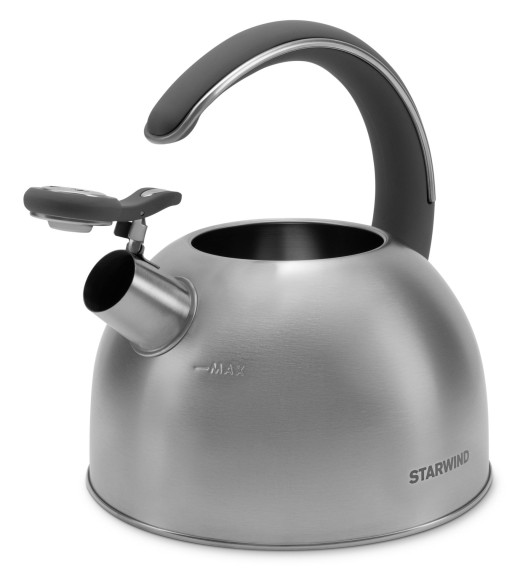 Чайник металлический Starwind Chef Family 2.8л. серебристый (SW-CH1106) Чайник металлический Starwind Chef Family 2.8л. серебристый (SW-CH1106)