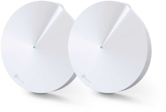 Бесшовный Mesh роутер TP-Link Deco M5 (DECO M5(2-PACK)) AC1300 10/100/1000BASE-TX белый (упак.:2шт)