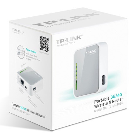 Роутер беспроводной TP-Link TL-MR3020 N300 10/100BASE-TX/4G ready белый Роутер беспроводной TP-Link TL-MR3020 N300 10/100BASE-TX/4G ready белый