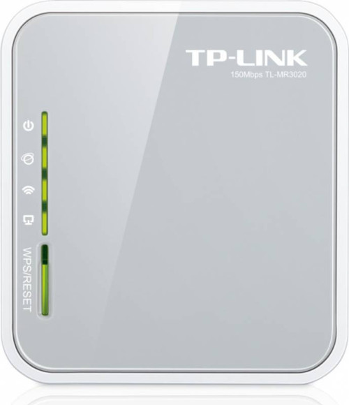 Роутер беспроводной TP-Link TL-MR3020 N300 10/100BASE-TX/4G ready белый Роутер беспроводной TP-Link TL-MR3020 N300 10/100BASE-TX/4G ready белый