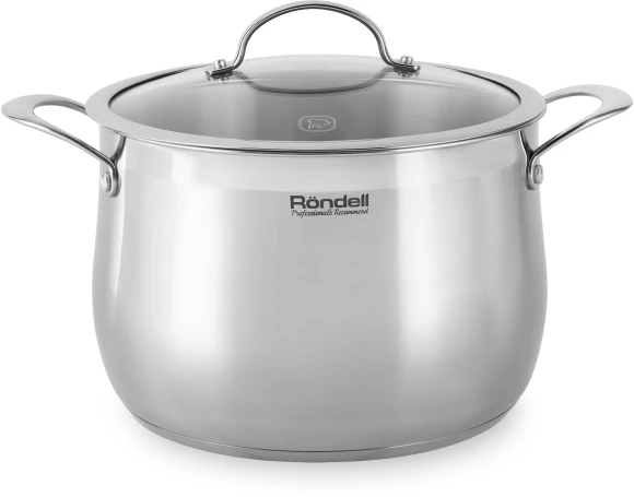 Кастрюля Rondell Admiring RDS-726 7.8л. d=24см (с крышкой) стальной