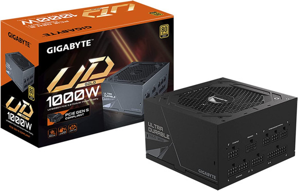 Блок питания Gigabyte ATX 1000W GP-UD1000GM PG5 Gen.5 80+ gold (20+4pin) APFC 120mm fan 8xSATA Cab Manag RTL Блок питания Gigabyte ATX 1000W GP-UD1000GM PG5 Gen.5 80+ gold (20+4pin) APFC 120mm fan 8xSATA Cab Manag RTL