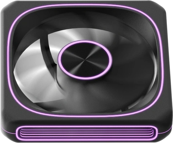 Вентилятор для корпуса Formula Air Fusion 1 BK Reverse ARGB 120х120x28 черный 4-pin 31.12дБ (AIR FUSION 1 BK REVERSE) Ret