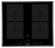 Индукционная варочная поверхность Lex EVI 640 F BL черный