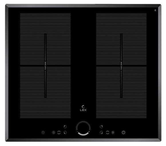 Индукционная варочная поверхность Lex EVI 640 F BL черный