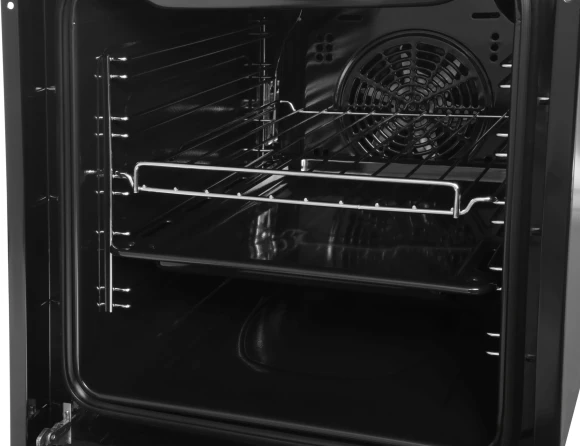 Духовой шкаф Электрический Hyundai HEO 45411 WG белый стекло/серебристый