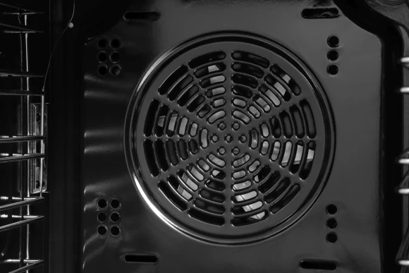 Духовой шкаф Электрический Hyundai HEO 45411 WG белый стекло/серебристый