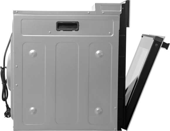 Духовой шкаф Электрический Hyundai HEO 45411 WG белый стекло/серебристый