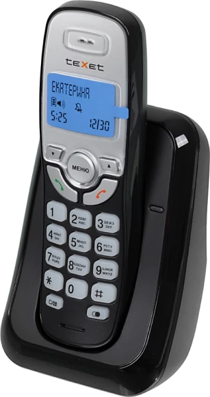 Р/Телефон Dect Texet TX-D6905A черный АОН Р/Телефон Dect Texet TX-D6905A черный АОН