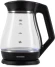 Чайник электрический Starwind SKS2035 1.7л. 2200Вт черный корпус: стекло/пластик