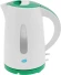 Чайник электрический Великие Реки Томь-1 1.7л. 1850Вт белый/зеленый корпус: пластик Чайник электрический Великие Реки Томь-1 1.7л. 1850Вт белый/зеленый корпус: пластик