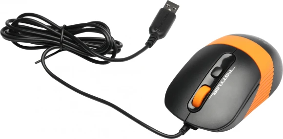 Мышь A4Tech Fstyler FM10 черный/оранжевый оптическая 1600dpi USB 4but (FM10 ORANGE) Мышь A4Tech Fstyler FM10 черный/оранжевый оптическая 1600dpi USB 4but (FM10 ORANGE)