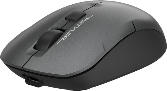Мышь A4Tech Fstyler FG16CS Air серый оптическая 2000dpi silent беспров. USB для ноутбука 3but (FG16CS AIR GREY)