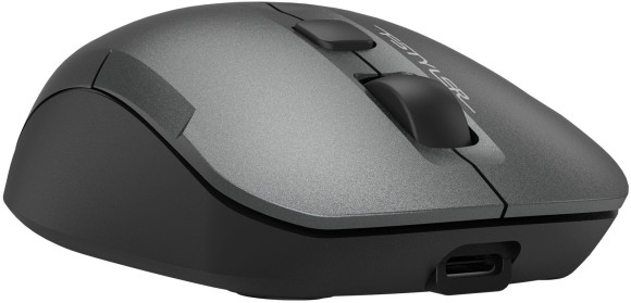 Мышь A4Tech Fstyler FG16CS Air серый оптическая 2000dpi silent беспров. USB для ноутбука 3but (FG16CS AIR GREY)