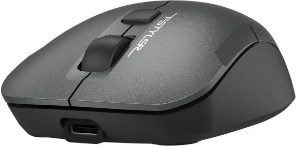 Мышь A4Tech Fstyler FG16CS Air серый оптическая 2000dpi silent беспров. USB для ноутбука 3but (FG16CS AIR GREY)
